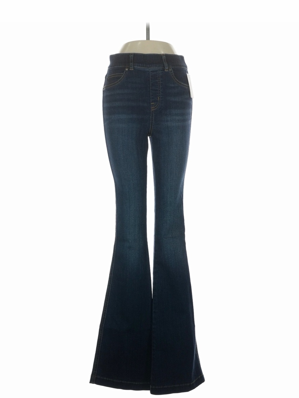 SPANX Tall Dark Blue Flare Jeans